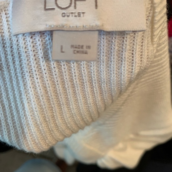 Loft sweater size large EUC - Picture 5 of 5